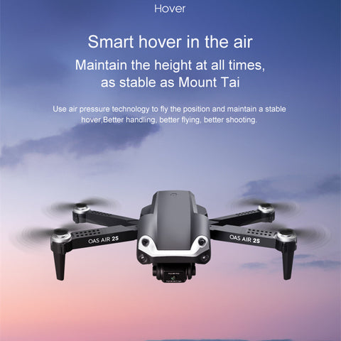 UAV Folding Four Axis 4K High Definition Dual Camera Aerial Model