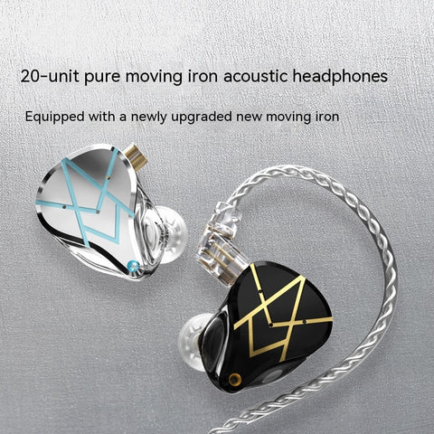 In-ear Headphones Monitor-level Noise Reduction Headset With Microphone Drive-by-wire