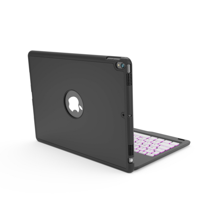 Compatible with Apple, Aluminium alloy material backlit keys Bluetooth keyboard case for ipad pro 10.5